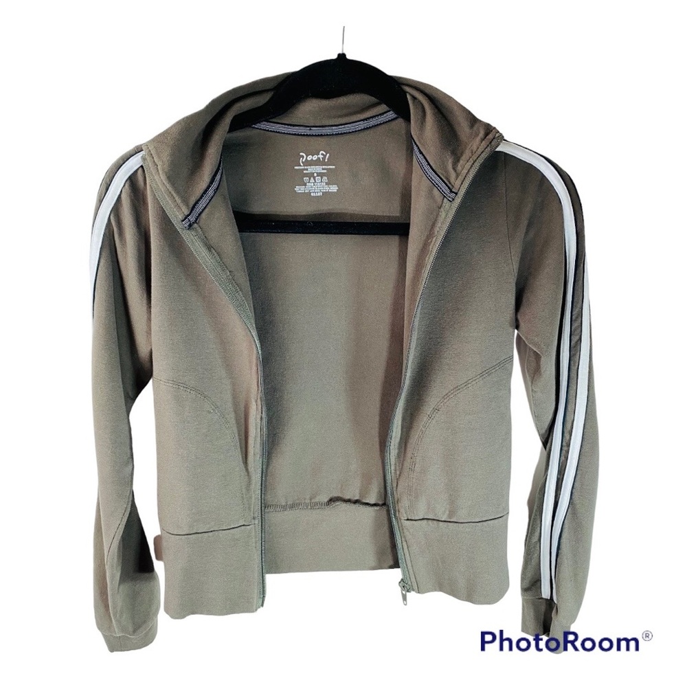 (J) Free with Purchase Kids Classic Side Stripe Zip Track Jacket